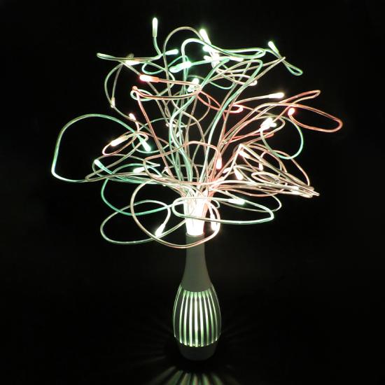 fiber optic restaurant lamp