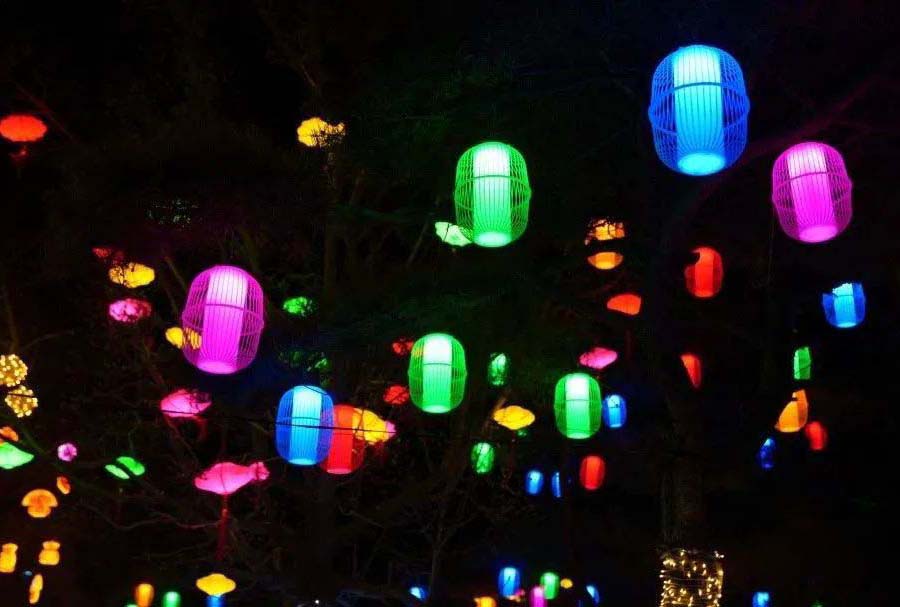 The "atmosphere group" is in place! Wulian Lantern Festival is waiting for your coming!