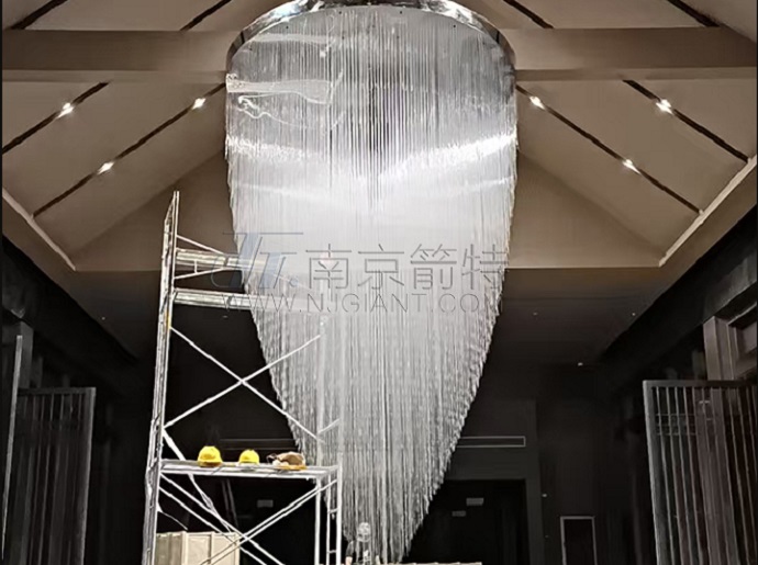 毛笔尖光纤吊灯